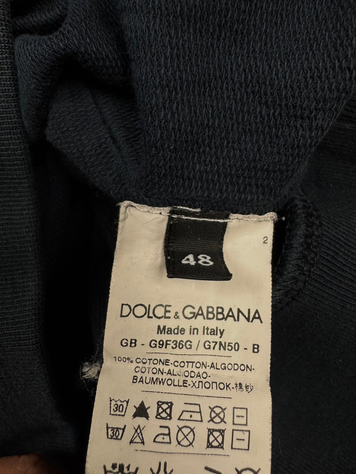 vintage Dolce & Gabbana quarterzip {M}