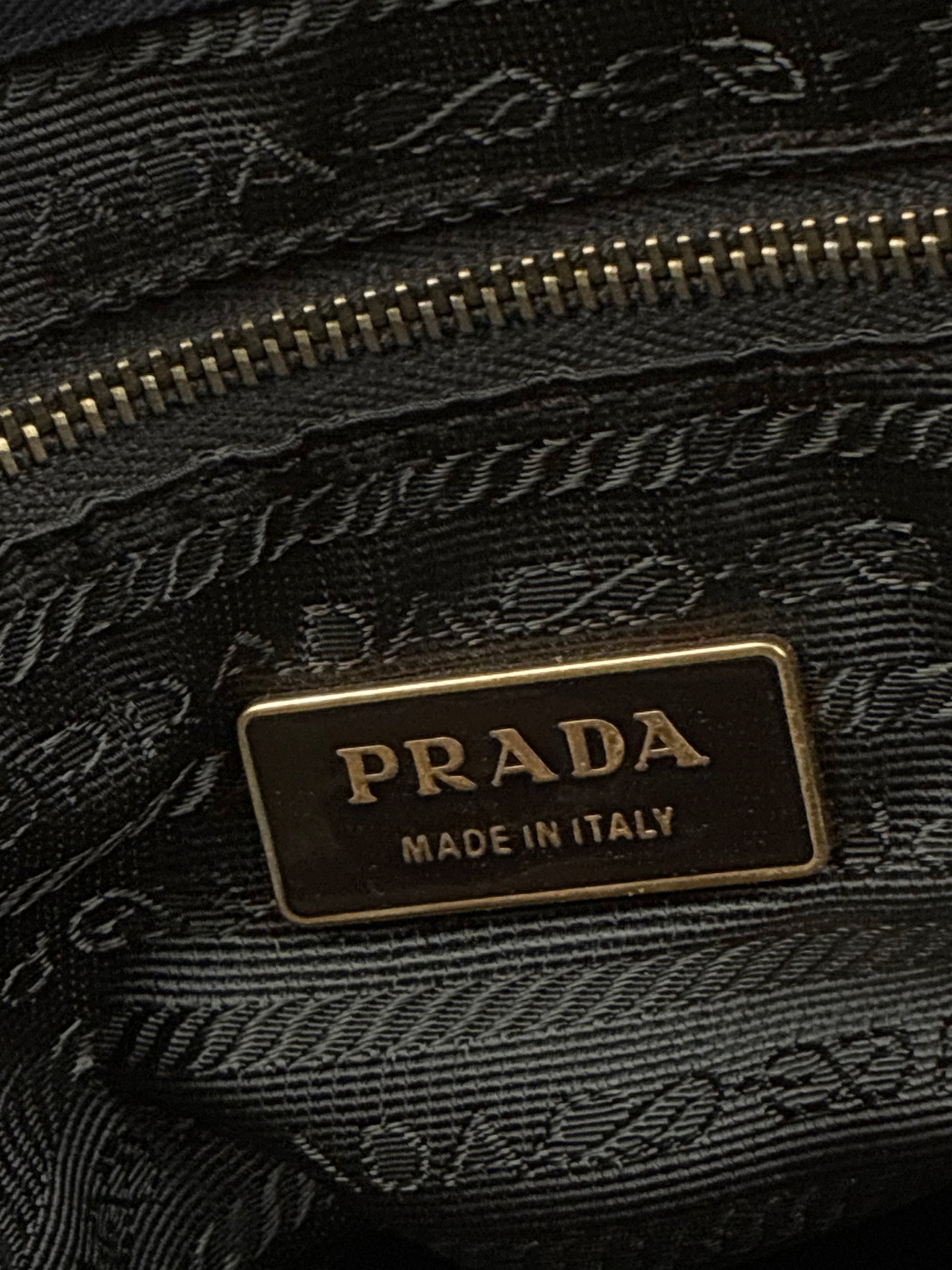 vintage Prada shopper
