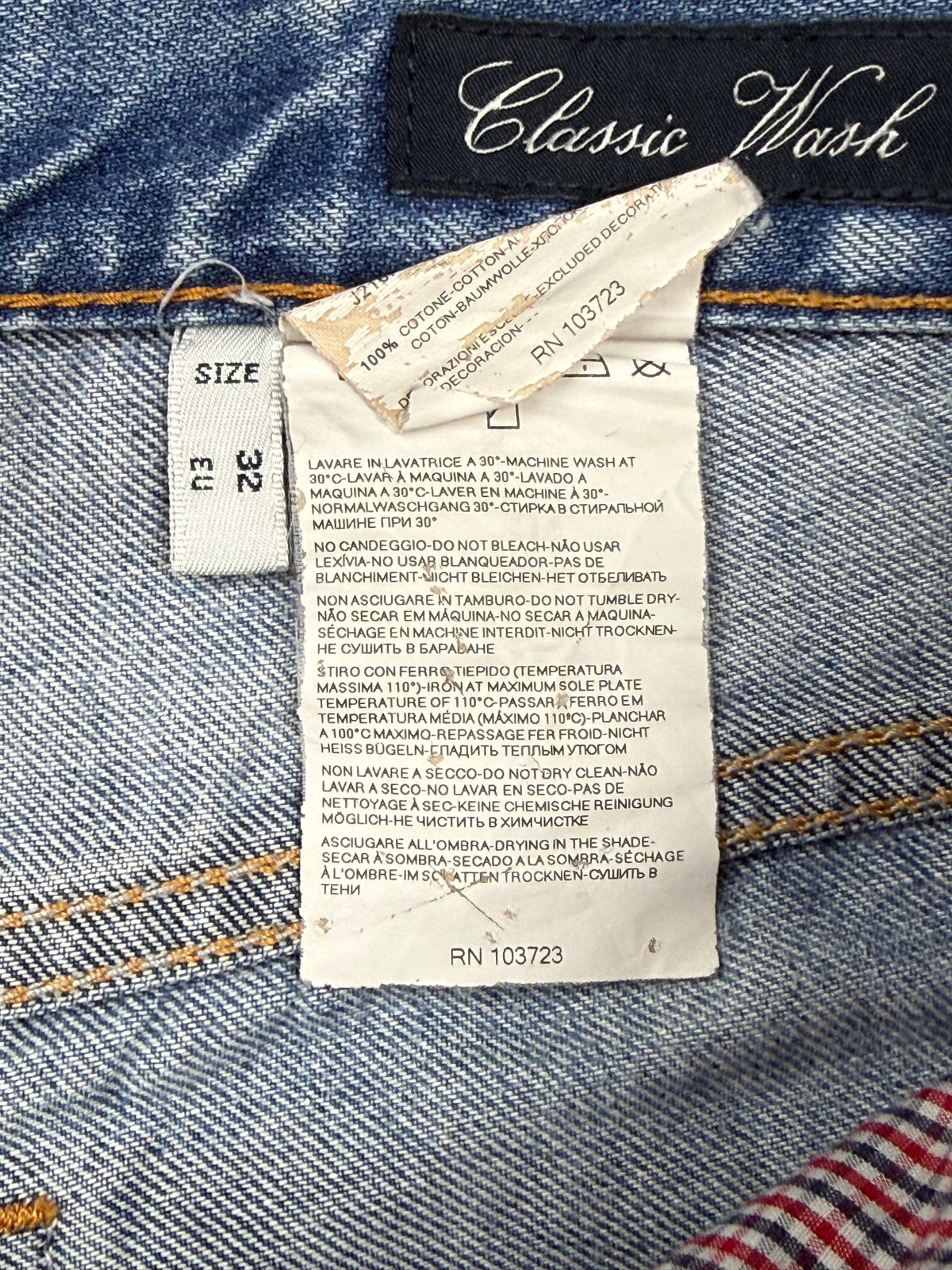 vintage Armani jeans