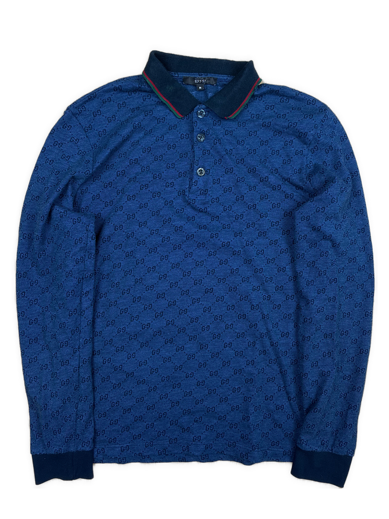 vintage Gucci polo long {S}