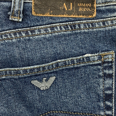 vintage Armani 3/4 jeans {L}