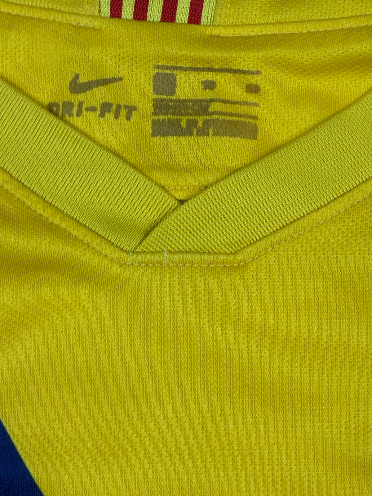 yellow Nike Fc Barcelona 3rd jersey {XS}