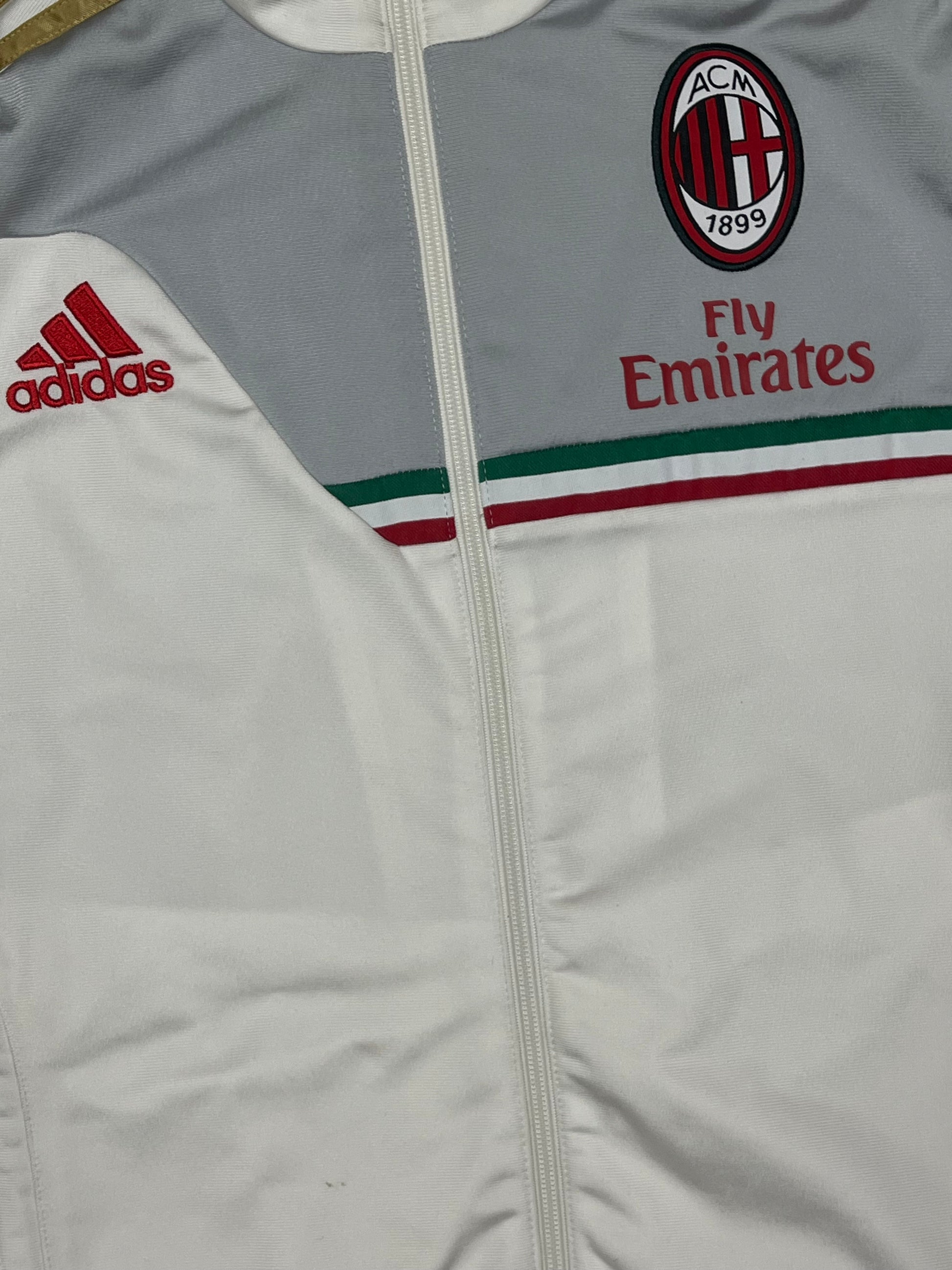 vintage Adidas Ac Milan trackjacket {S}