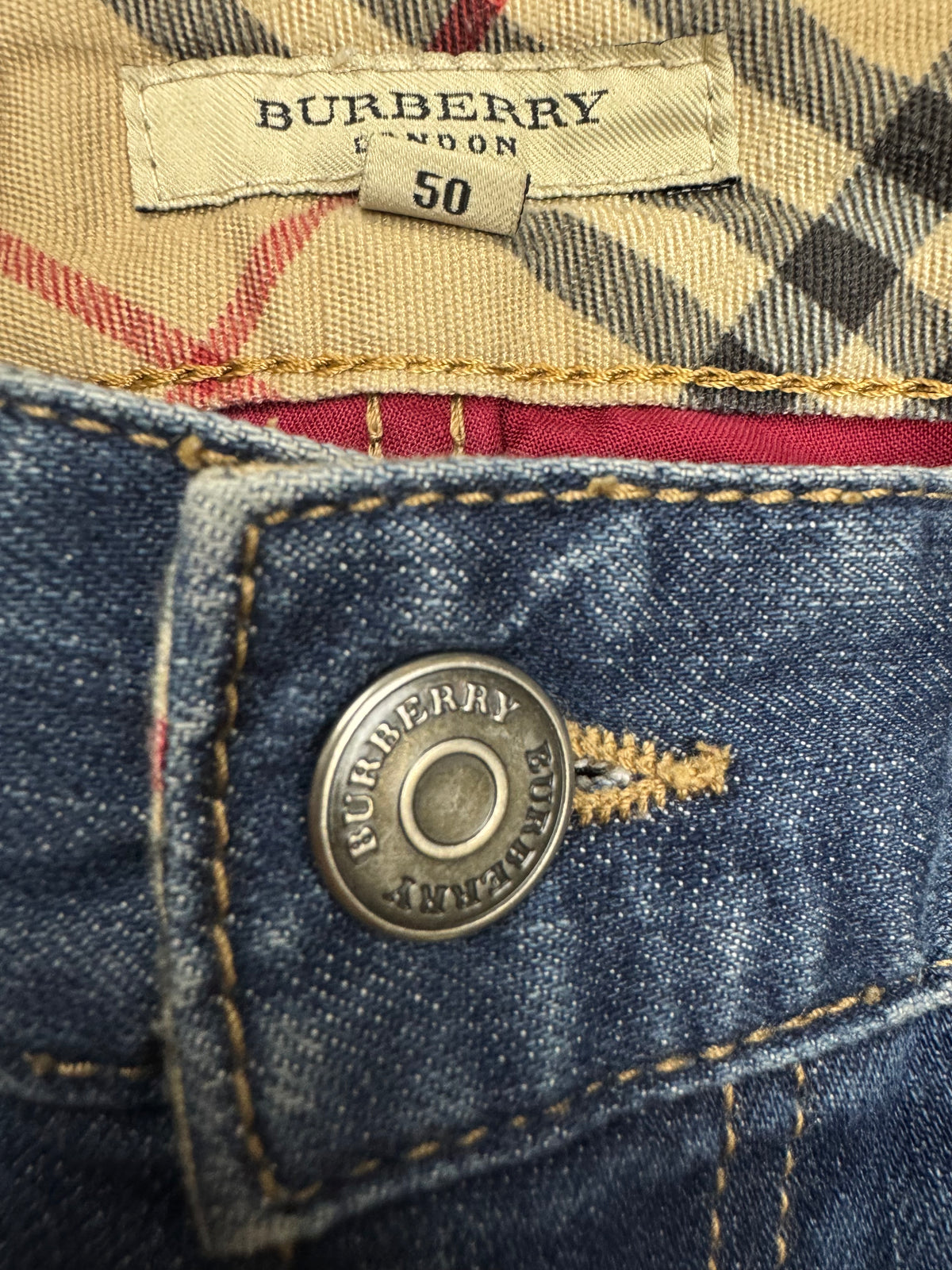vintage Burberry jeans {S}