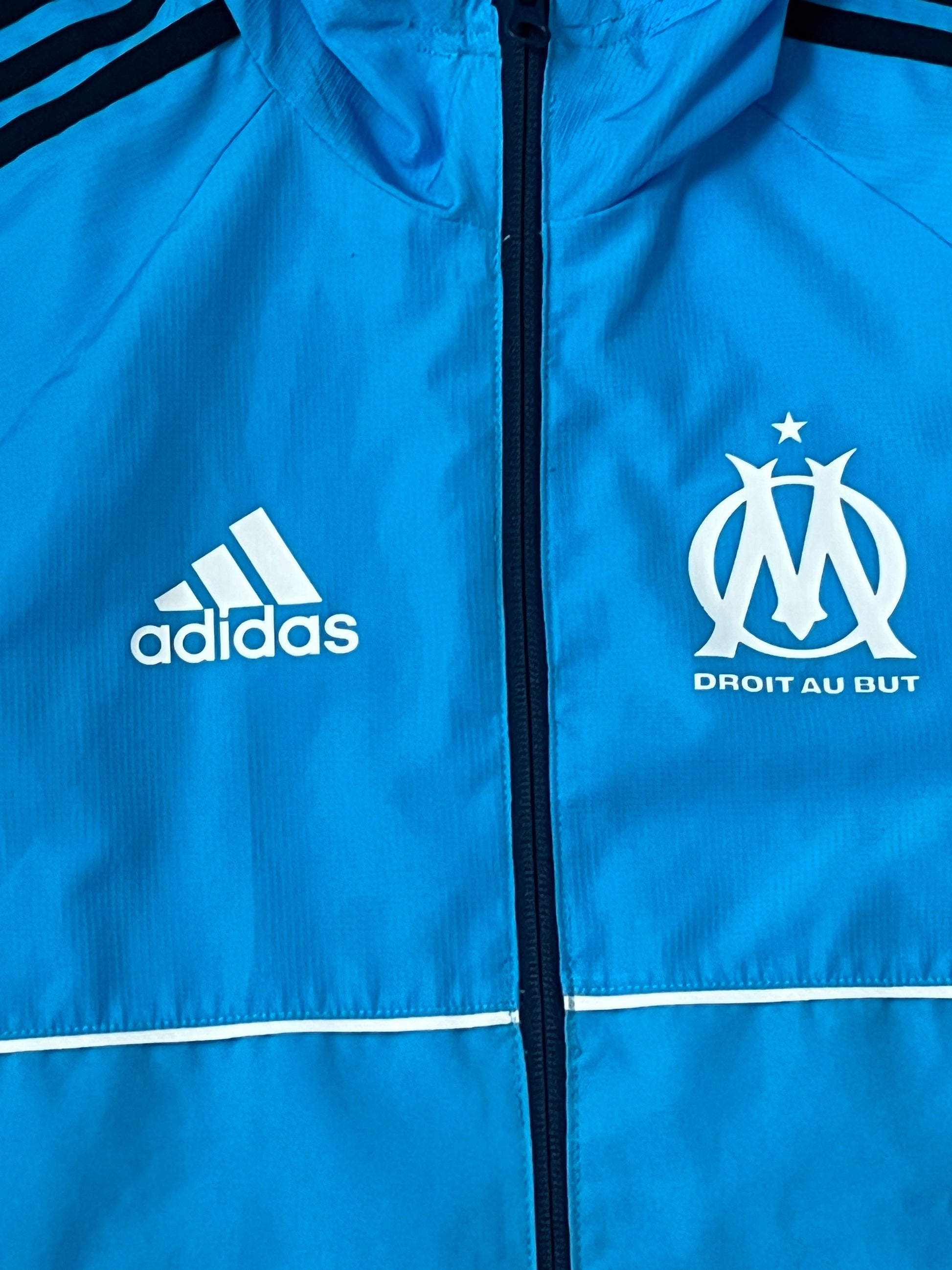 vintage Adidas Olympique Marseille windbreaker {XS}