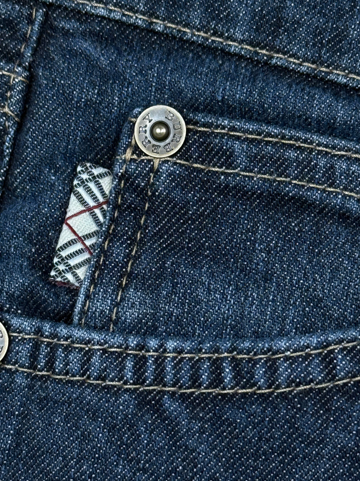 vintage Burberry jeans {S}