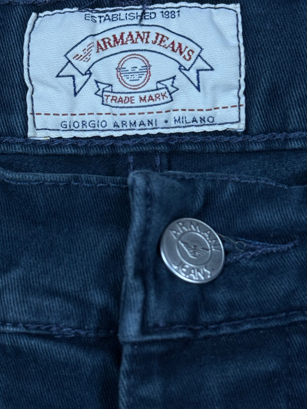 vintage Armani jeans
