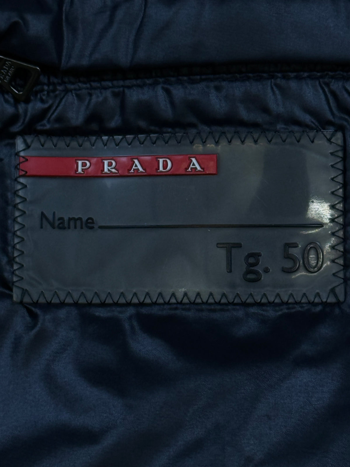 vintage black Prada vest