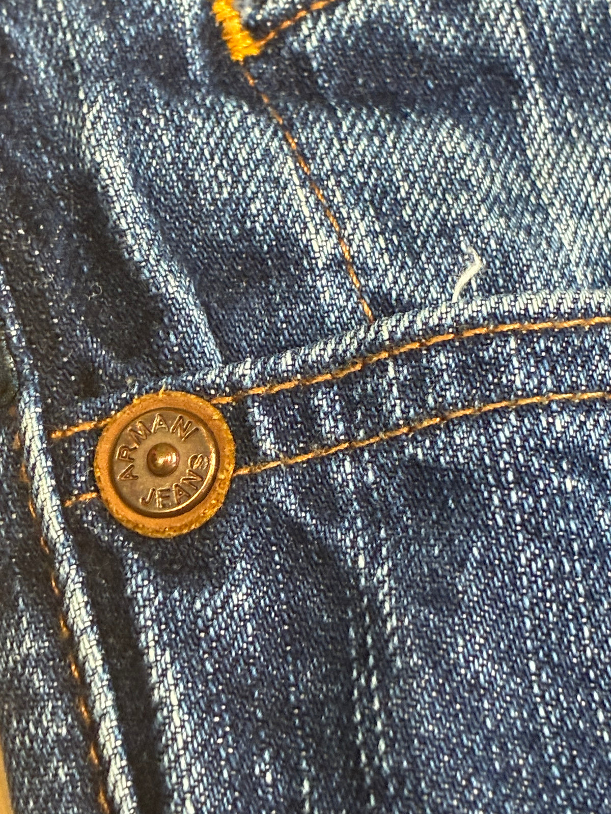 vintage Armani jeans {S}