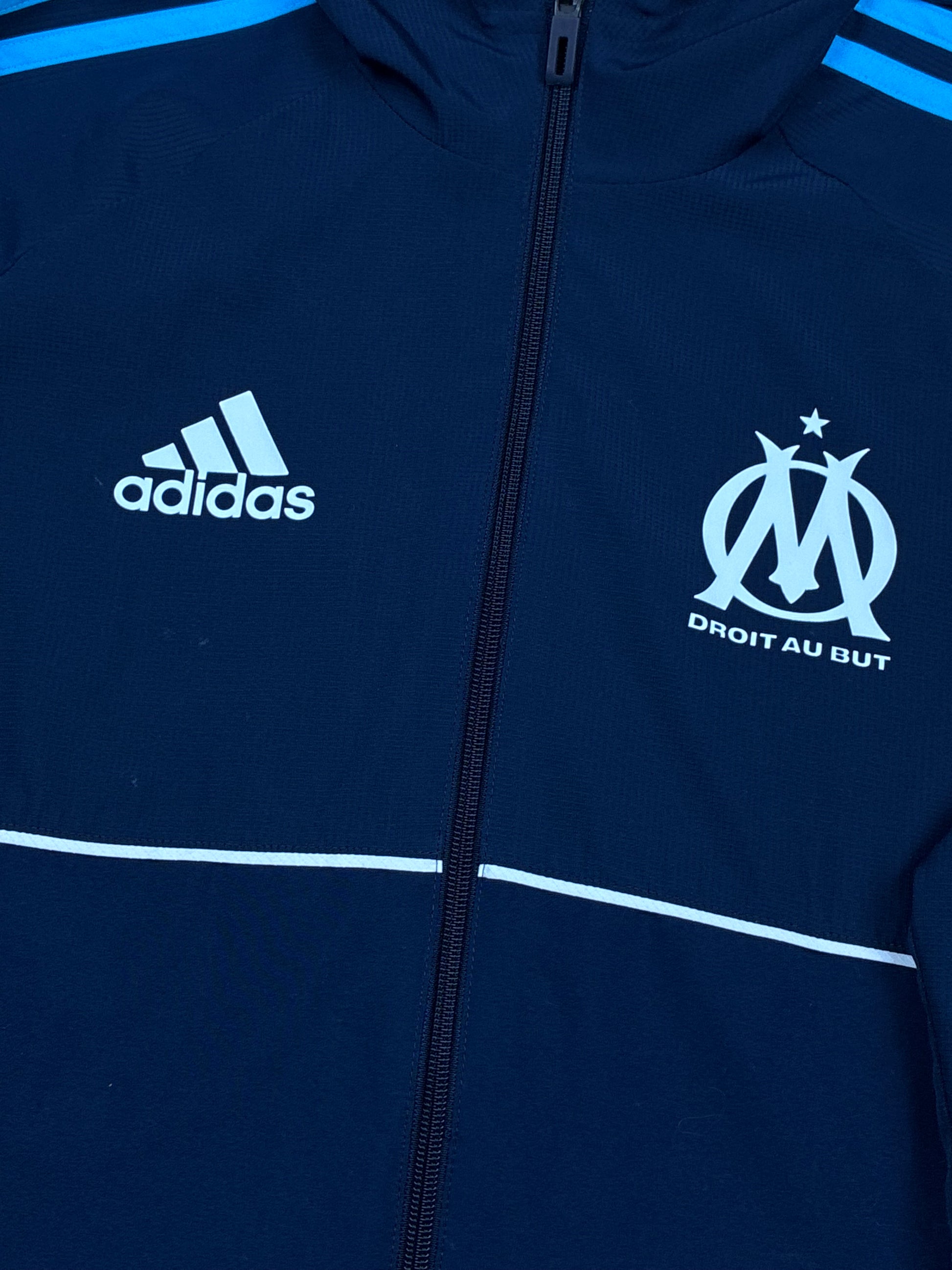 vintage Adidas Olympique Marseille windbreaker {S}