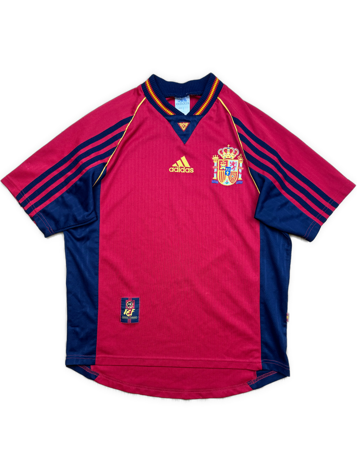 vintage Adidas Spain home jersey 1998 {XS}