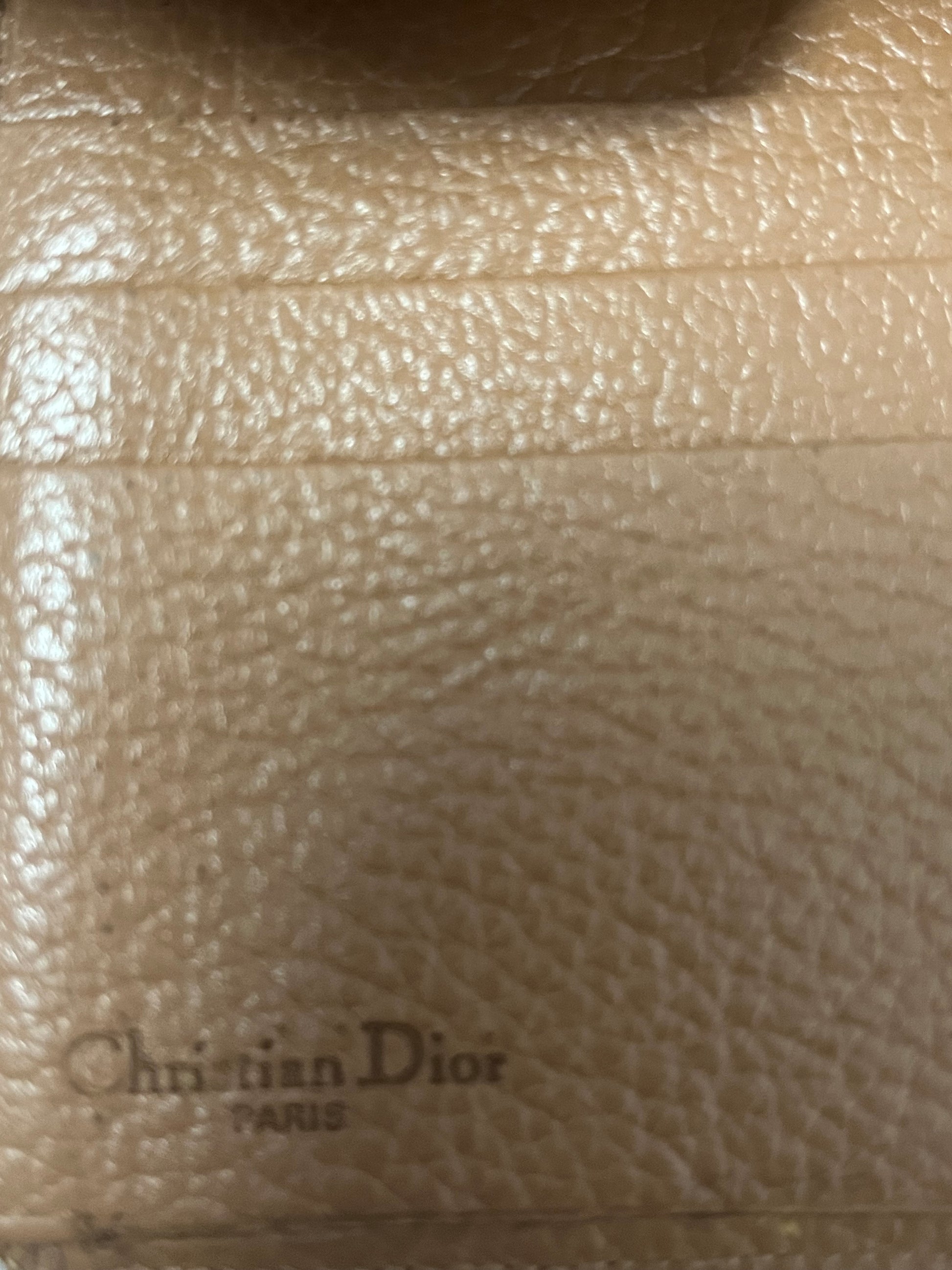 vintage Christian Dior wallet