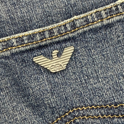 vintage Armani 3/4 jeans {L}
