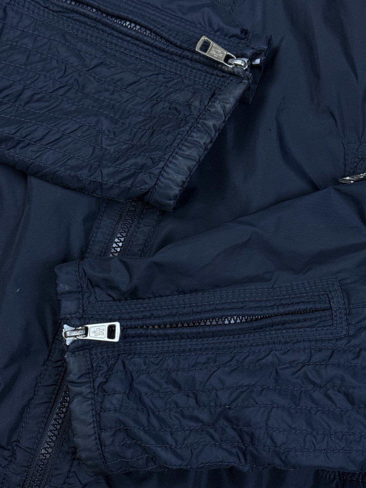 vintage navyblue Moncler windbreaker {XL}