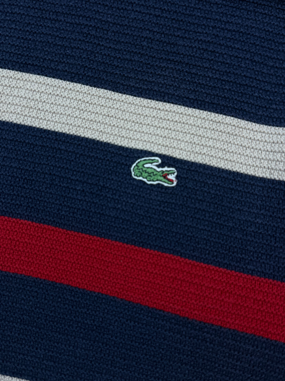 vintage Lacoste knittedsweater {L}