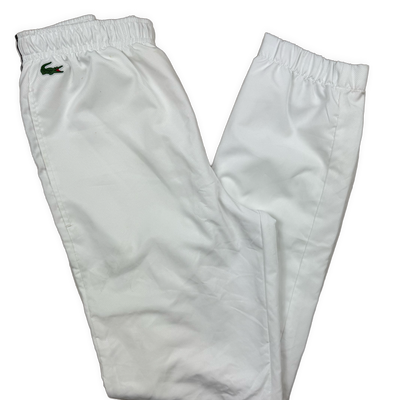 white Lacoste trackpants {XS}
