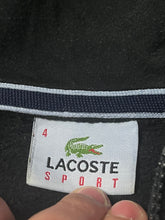 Load image into Gallery viewer, vintage black Lacoste sweatjacket {M}
