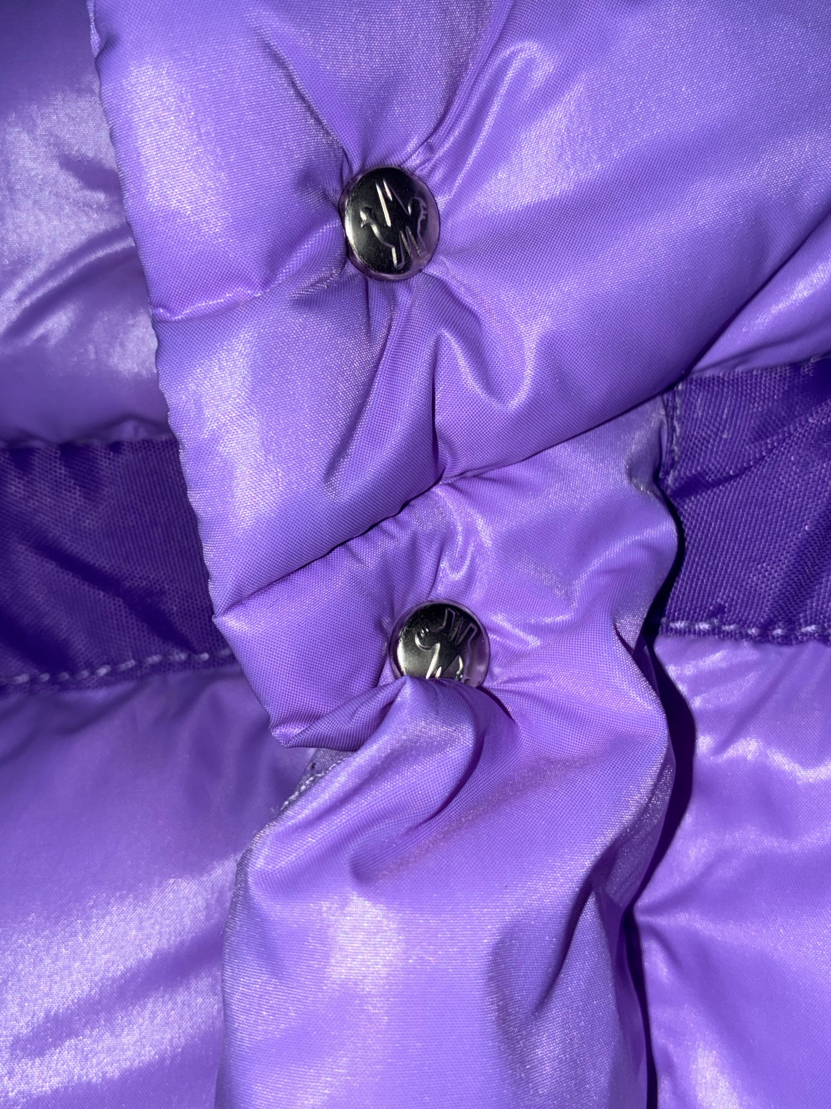 vintage purple Moncler vest {XL}