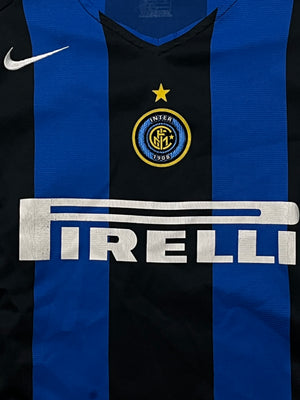 vintage Nike Inter Milan 2004-2005 home jersey {S}