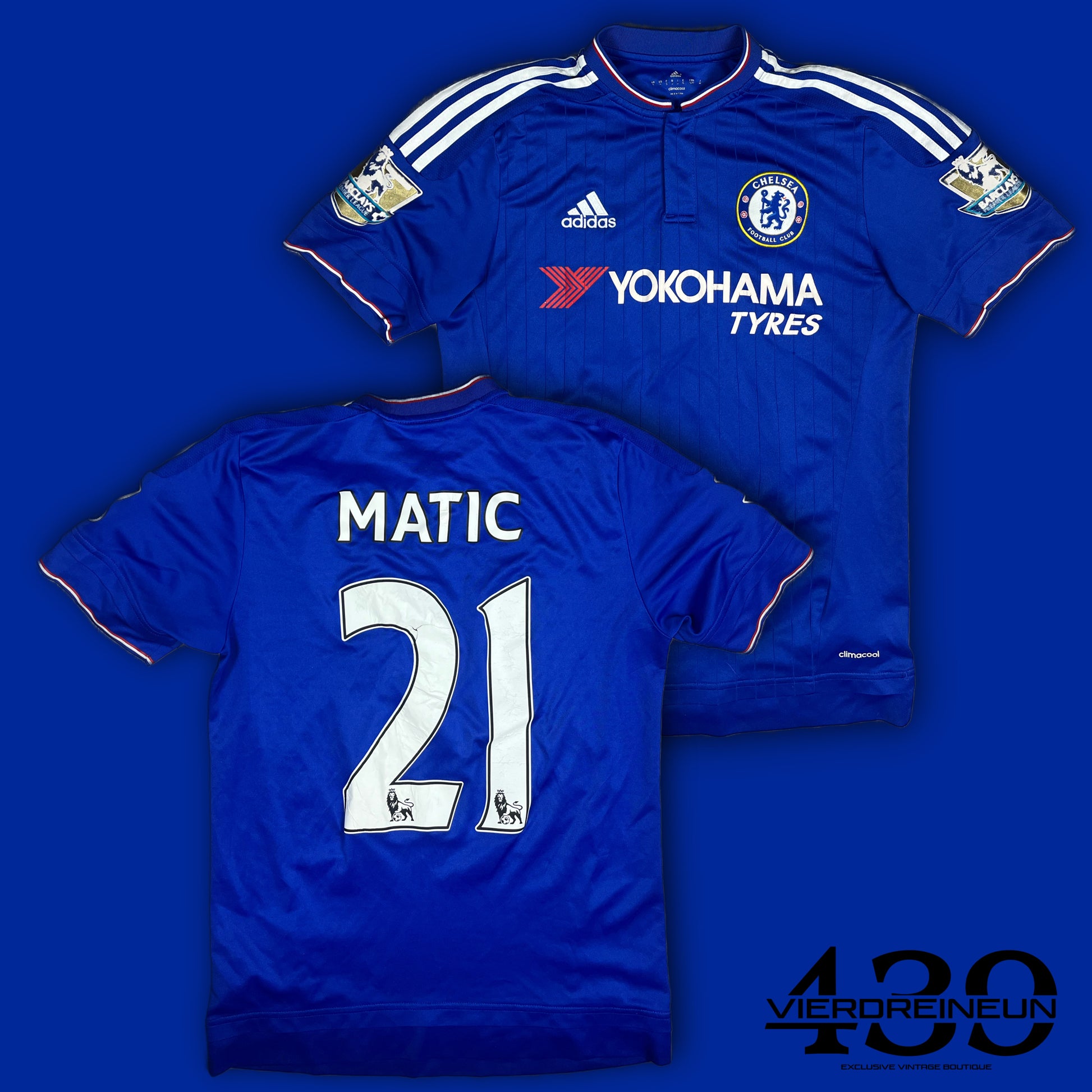 vintage Adidas Fc Chelsea 2015-2016 home jersey {S}