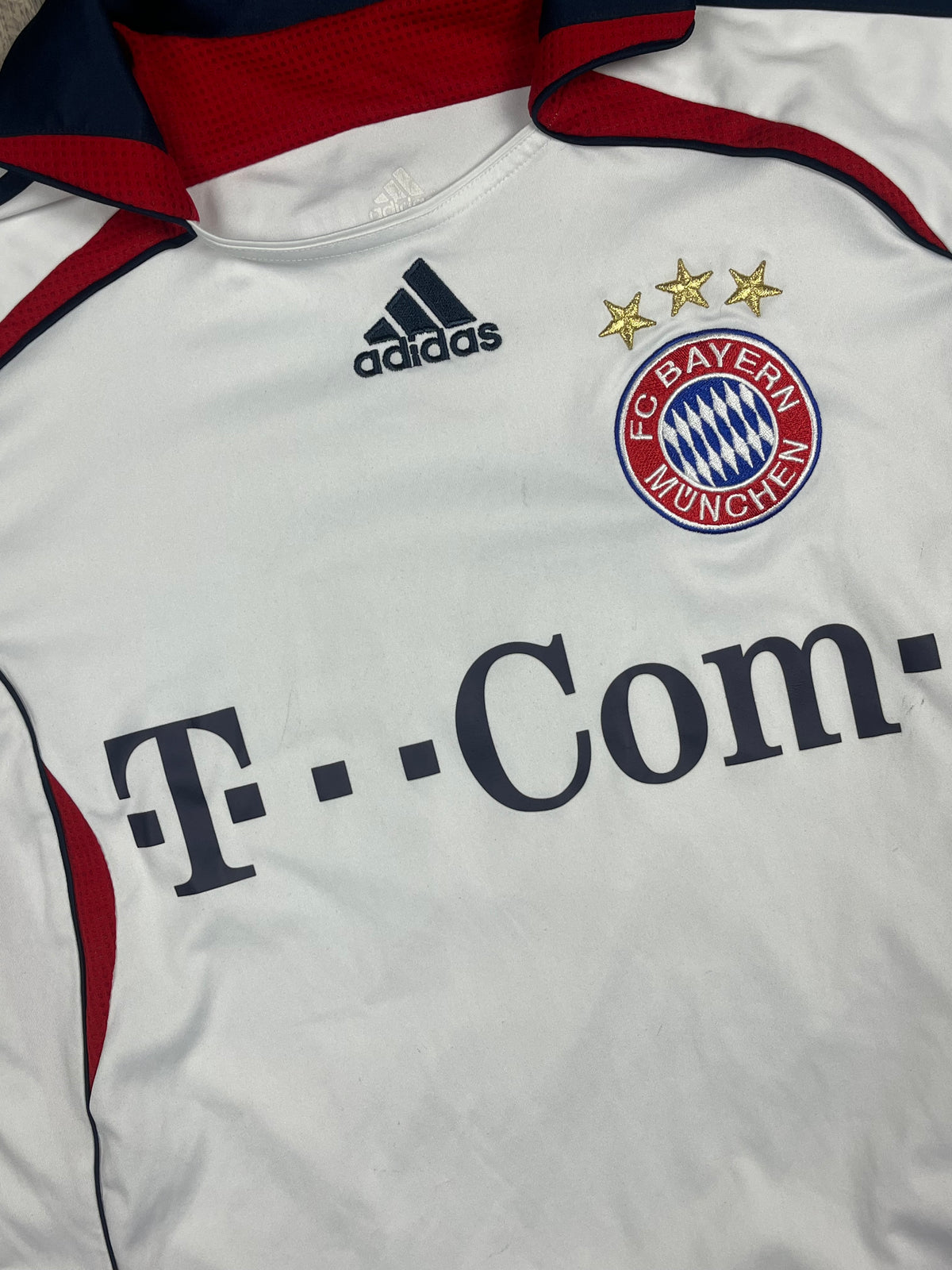 vintage Adidas Fc Bayern Munich SCHWEINSTEIGER31 2006-2007 away jersey {S}