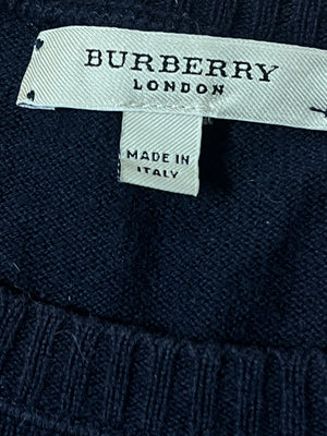 vintage Burberry knittedsweater {S}