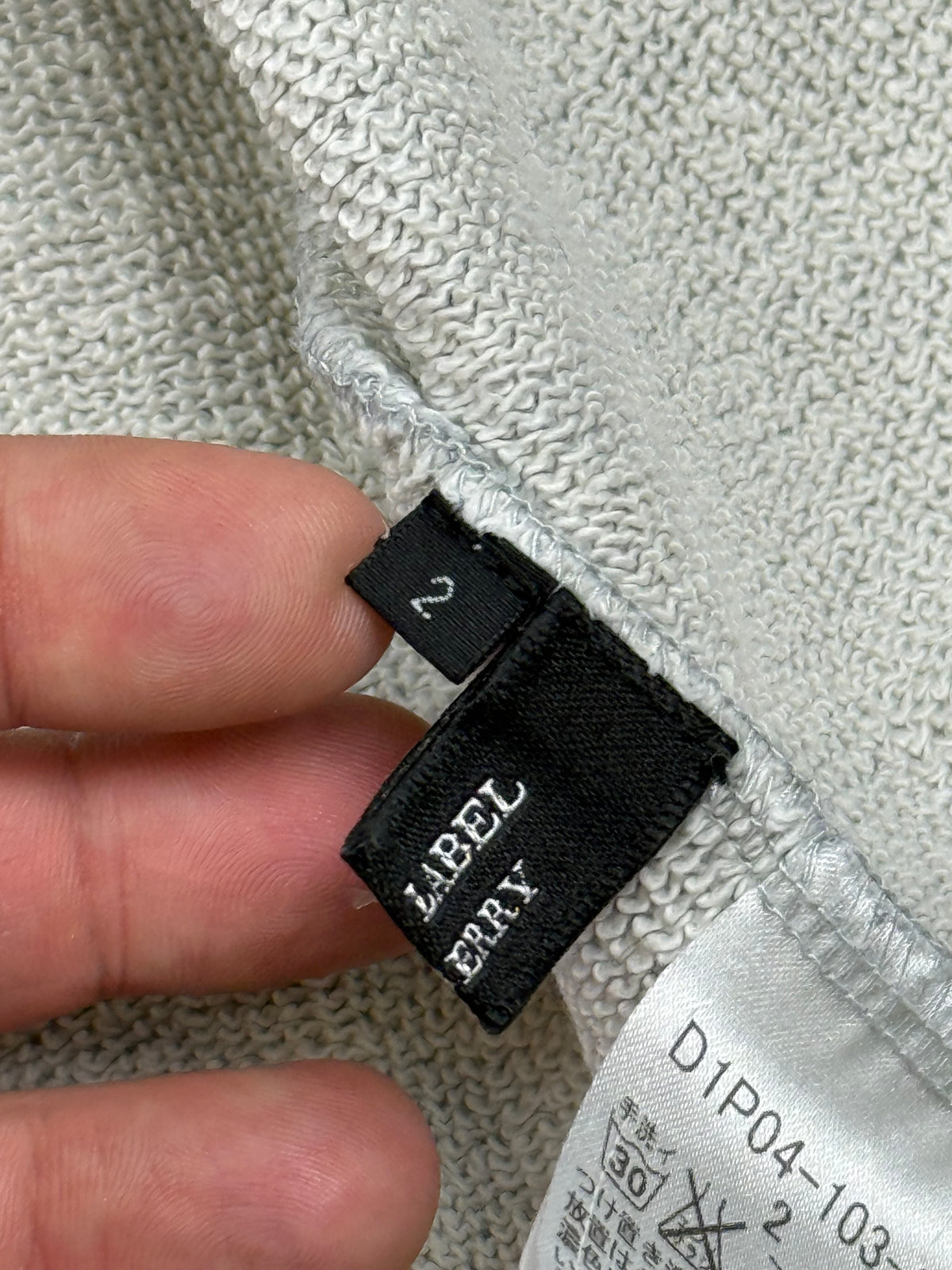 vintage Burberry Black Label sweatjacket