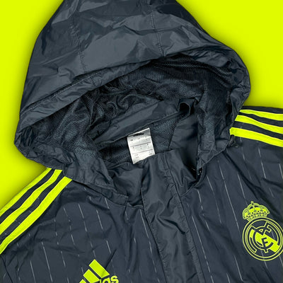 vintage Adidas Real Madrid windbreaker {L}