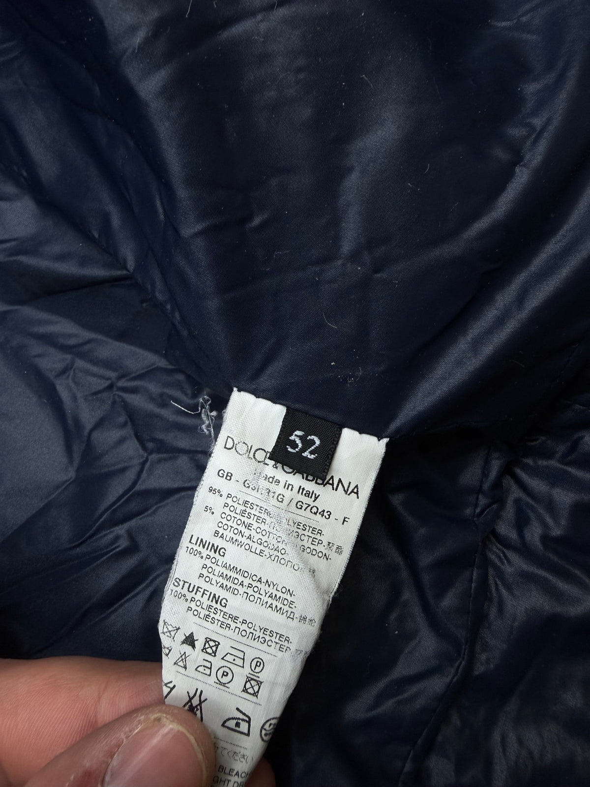 vintage Dolce & Gabbana padded jacket {L}