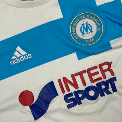 vintage Adidas Olympique Marseille home jersey {S}