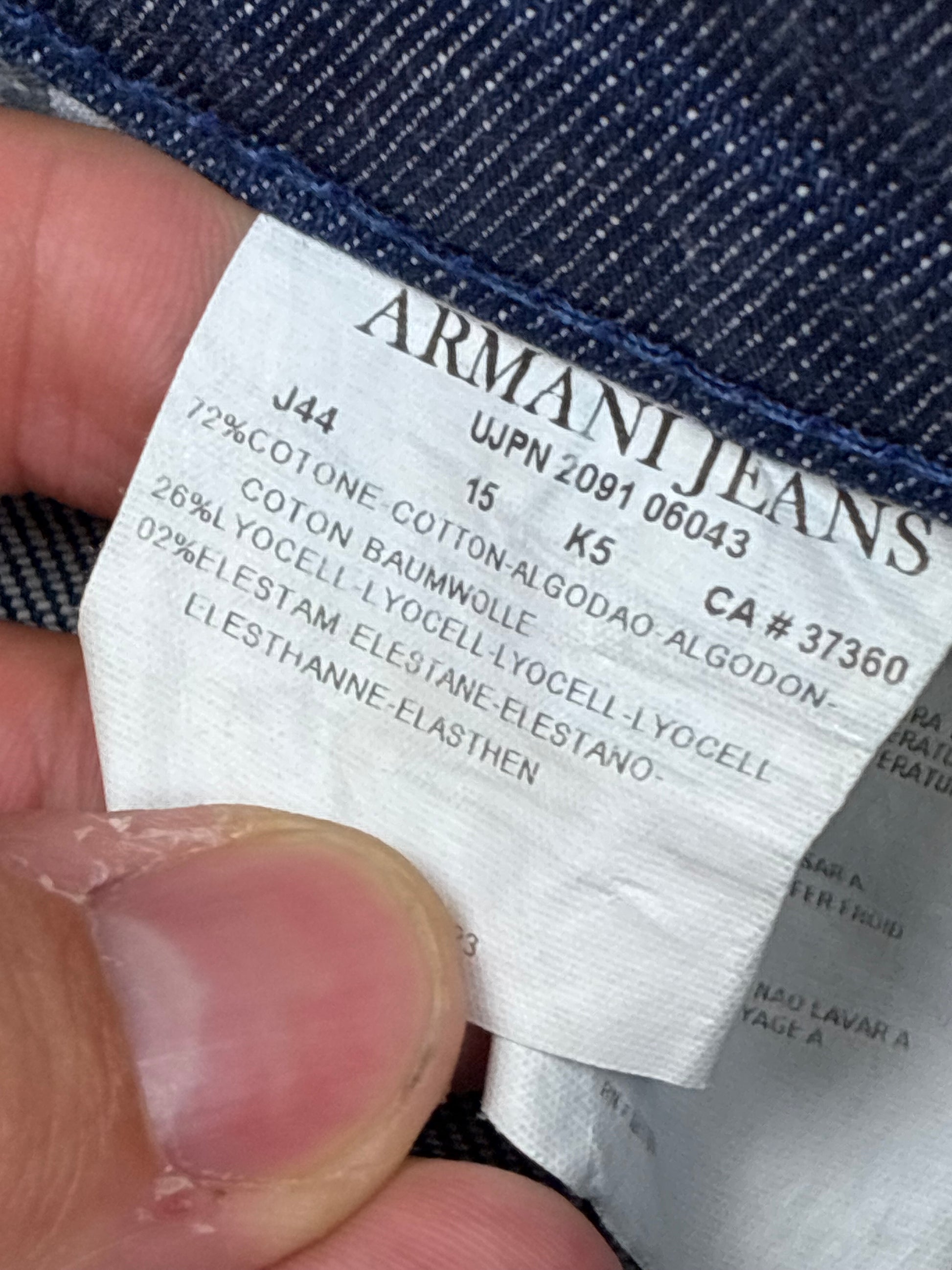 vintage Armani jeans {S}