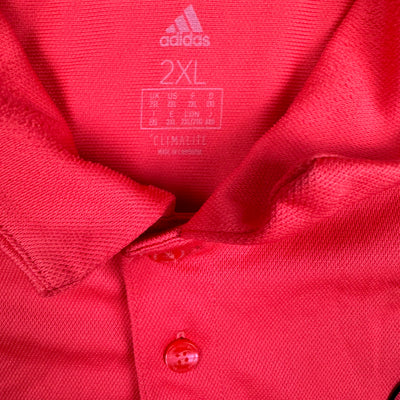 red Adidas Real Madrid polo {XL}