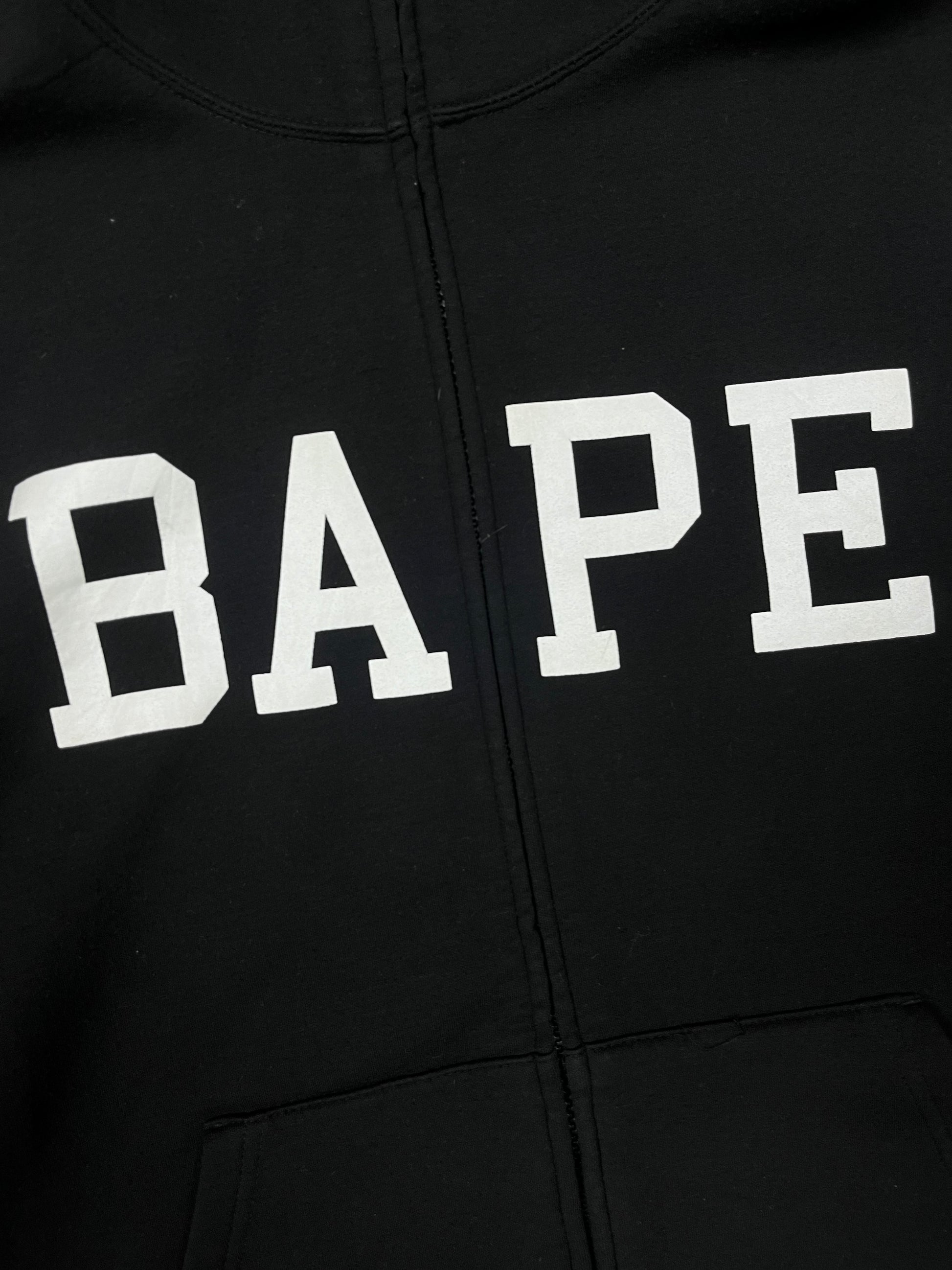 vintage BAPE a bathing ape full zip sweatjacket {M}