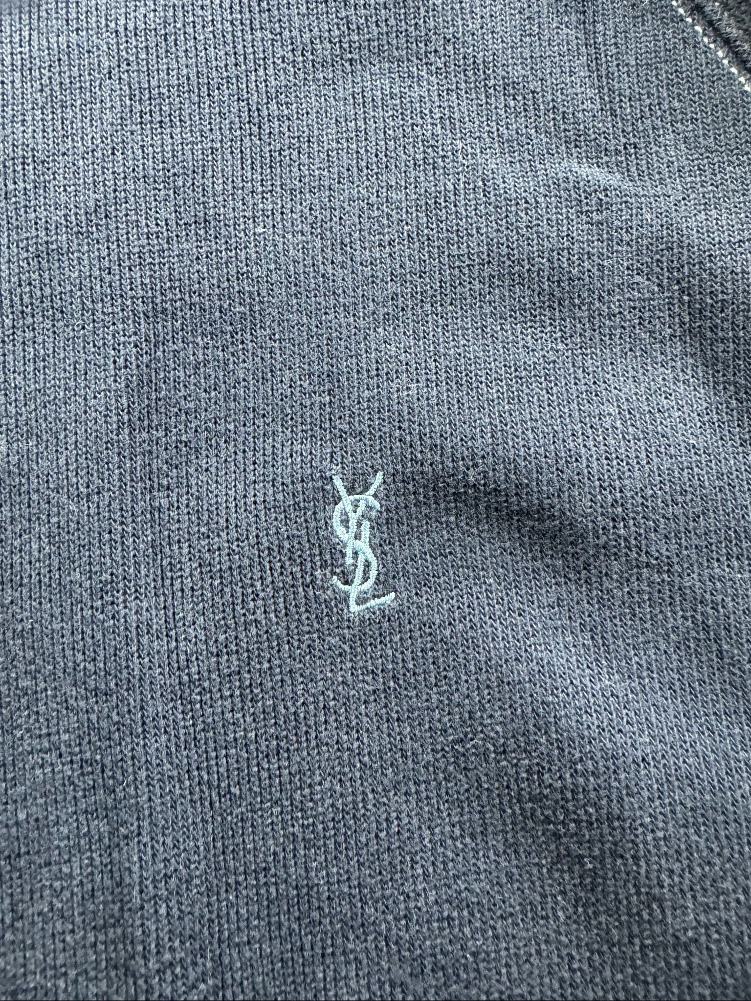vintage YSL Yves Saint Laurent sweatjacket {XL}