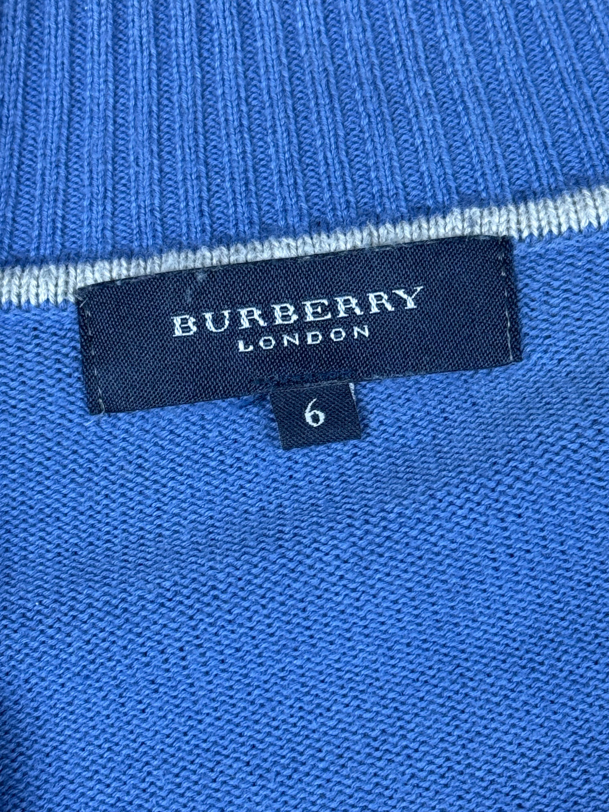 vintage Burberry sweatjacket {L}