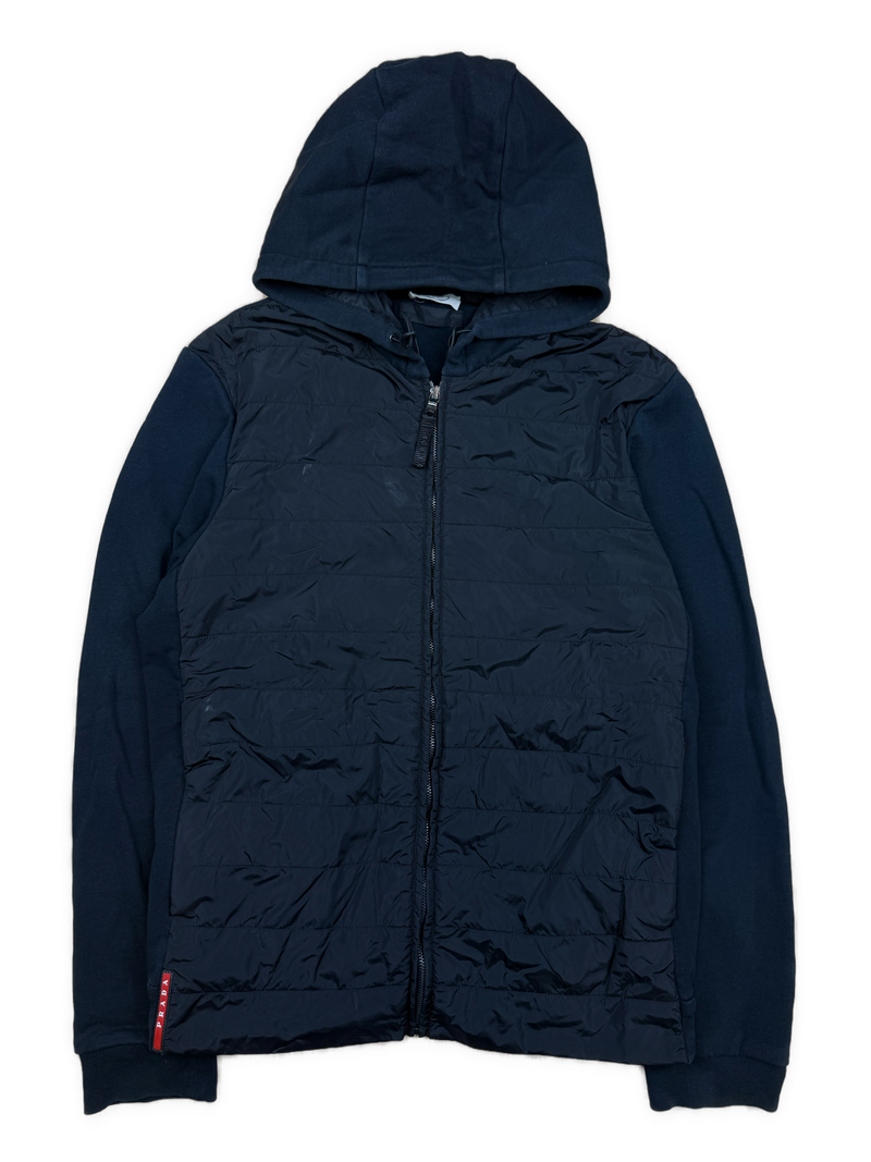 vintage Prada hybrid sweatjacket