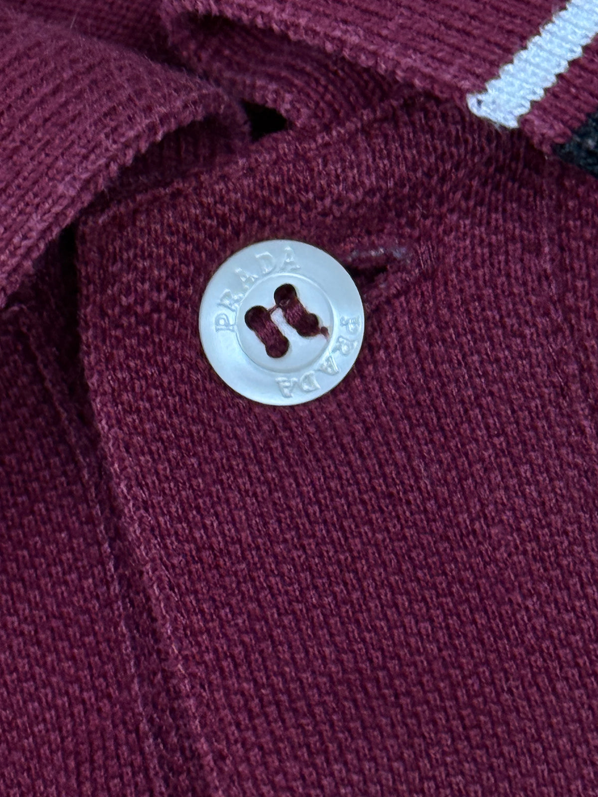 bordeaux Prada polo