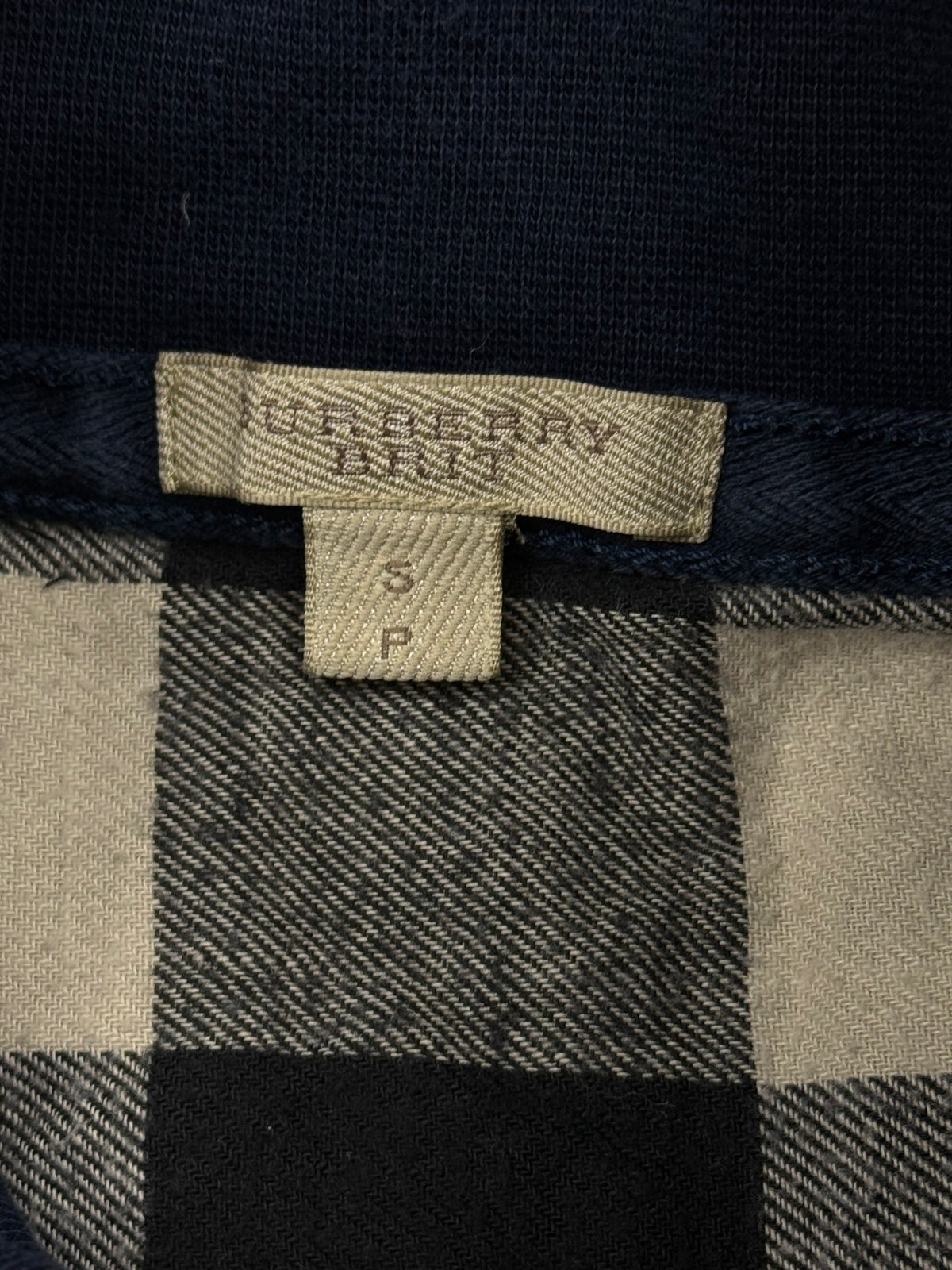 vintage Burberry sweatjacket {S}