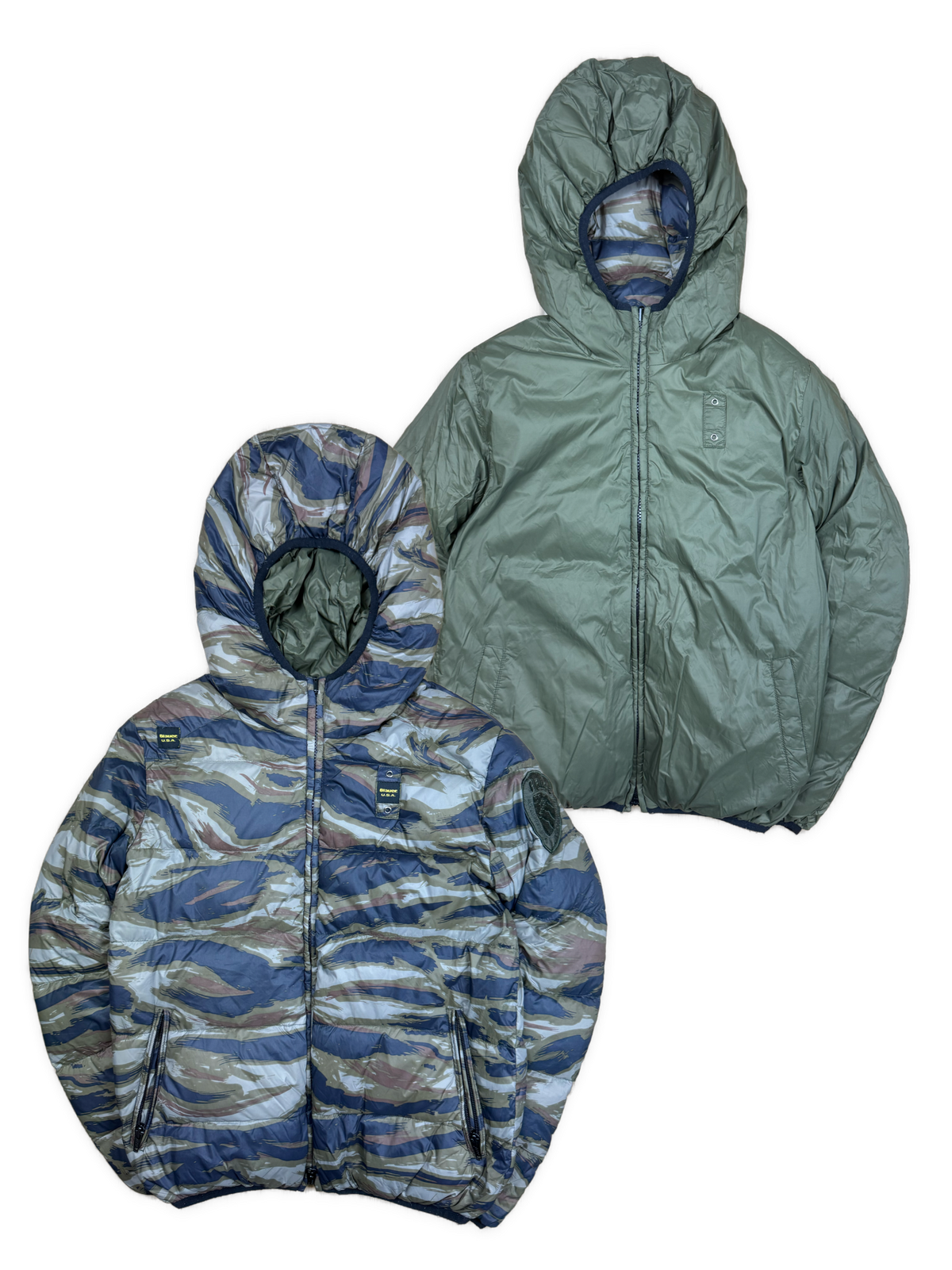 camo reversible Blauer winterjacket {XS}