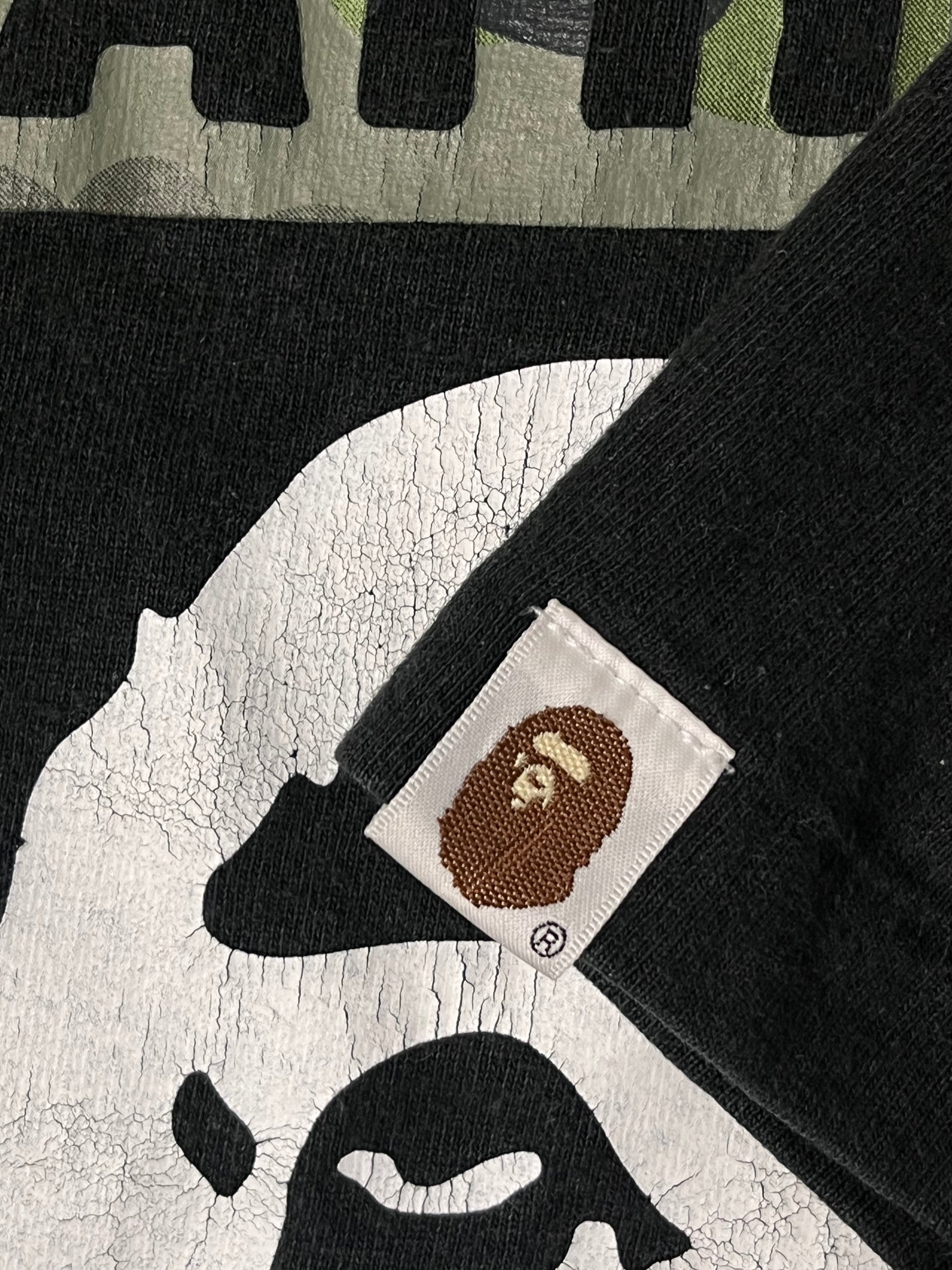 vintage BAPE a bathing ape t-shirt {L}