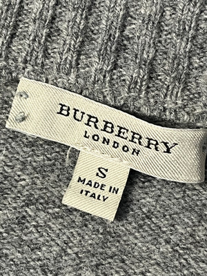 vintage Burberry sweatjacket {S}