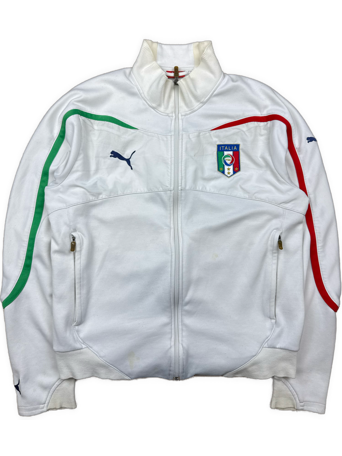 vintage Puma Italia trackjacket {L}