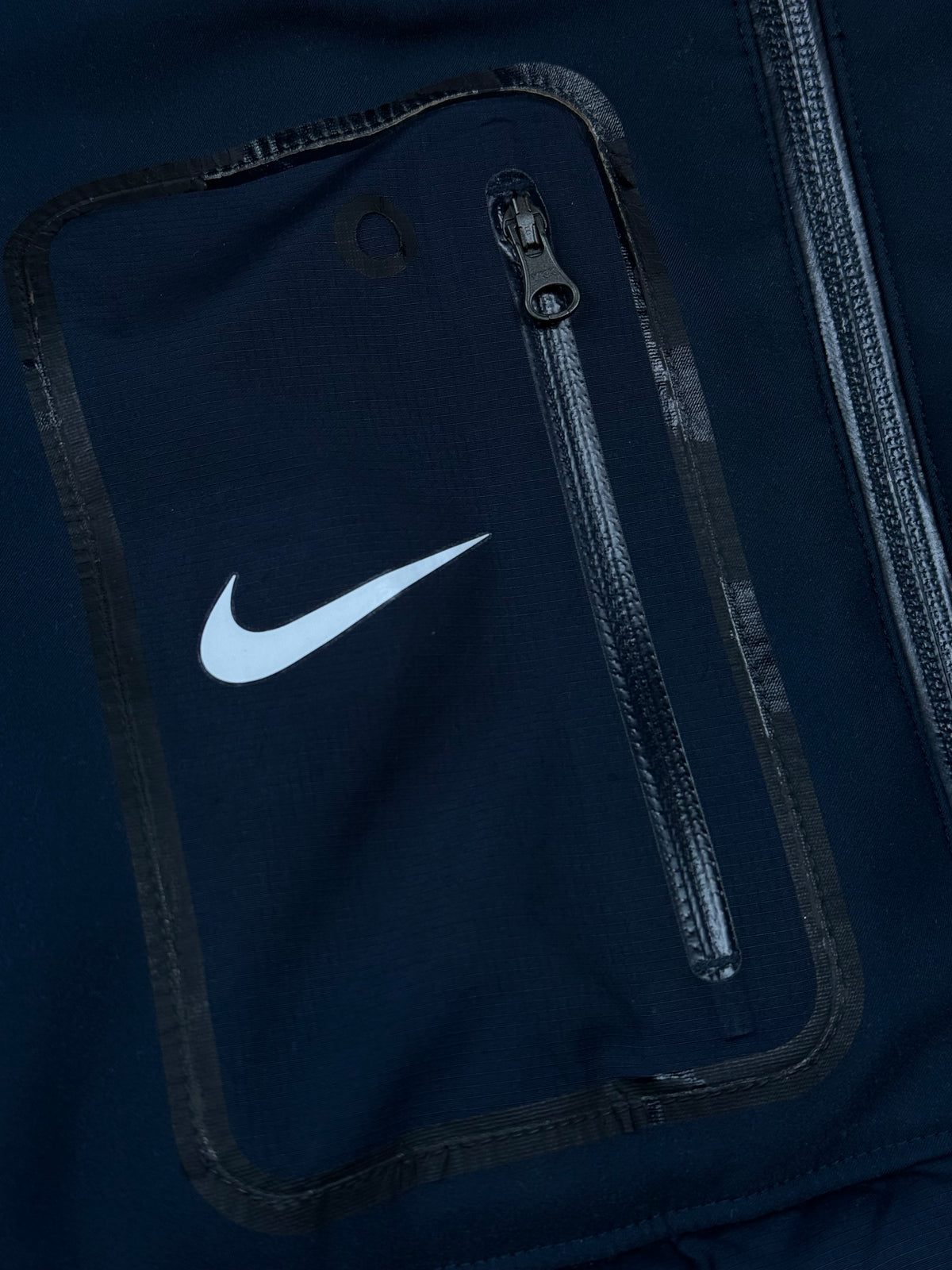 vintage navyblue Nike France winterjacket