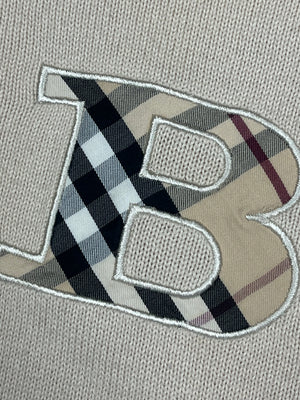 vintage Burberry knittedsweater {XS}