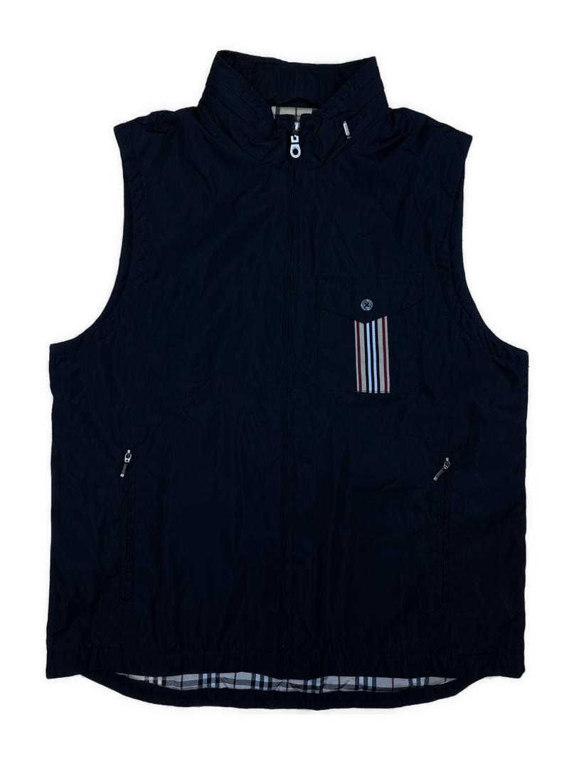 vintage Burberry Black Label vest {M}