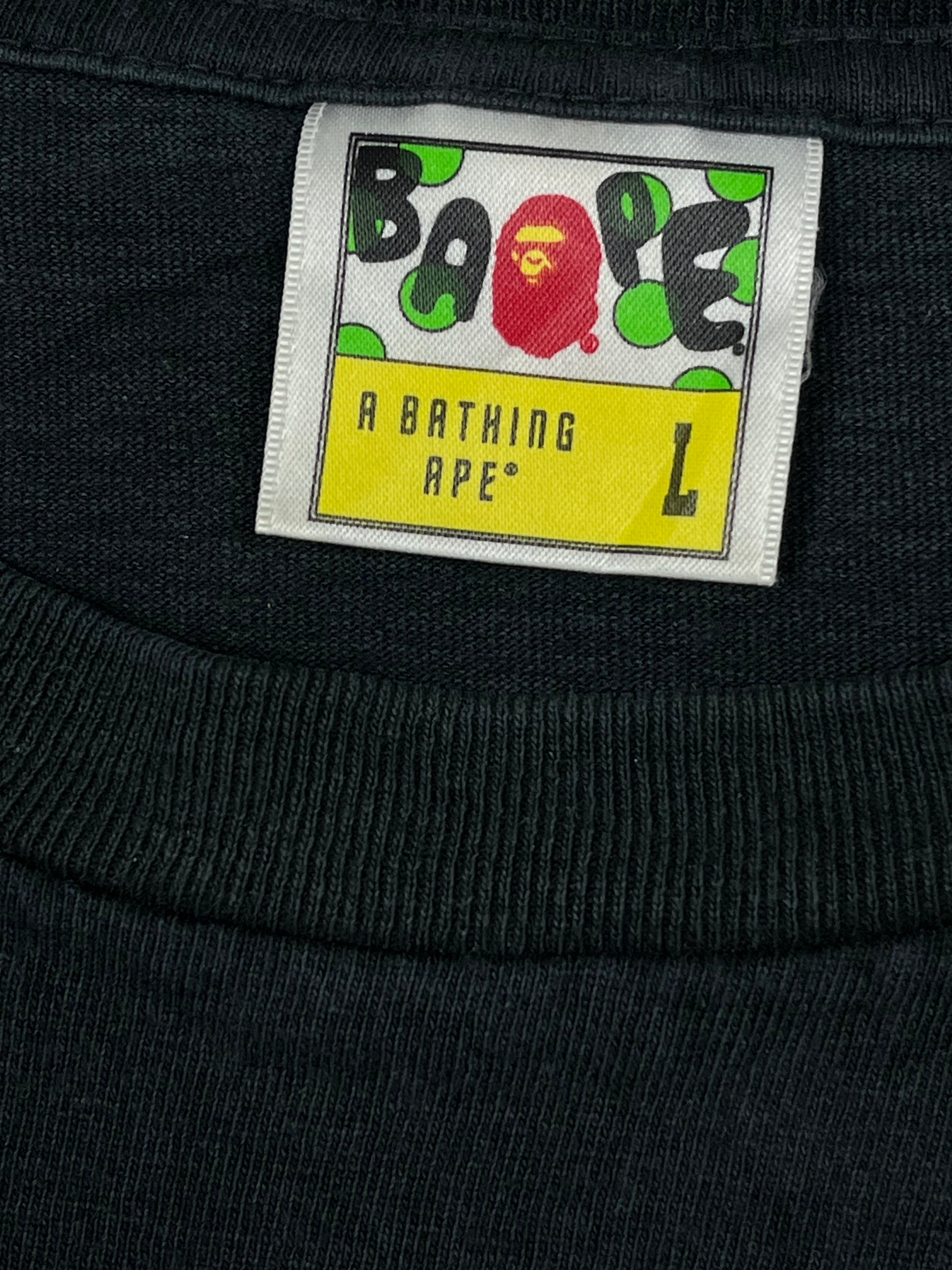 vintage BAPE a bathing ape t-shirt {L}