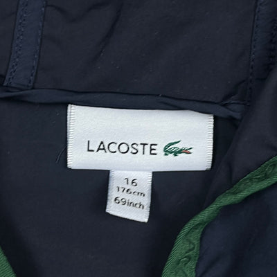 navyblue Lacoste windbreaker {S}