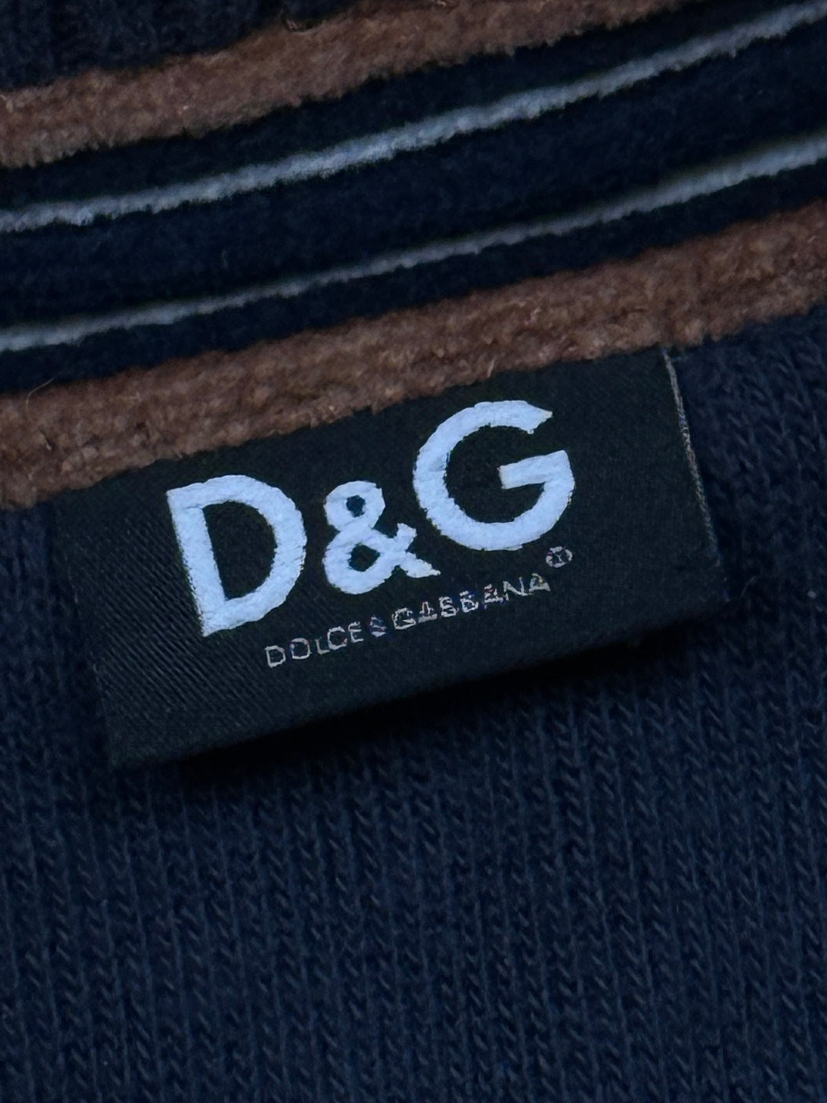 vintage navyblue Dolce & Gabbana sweatjacket