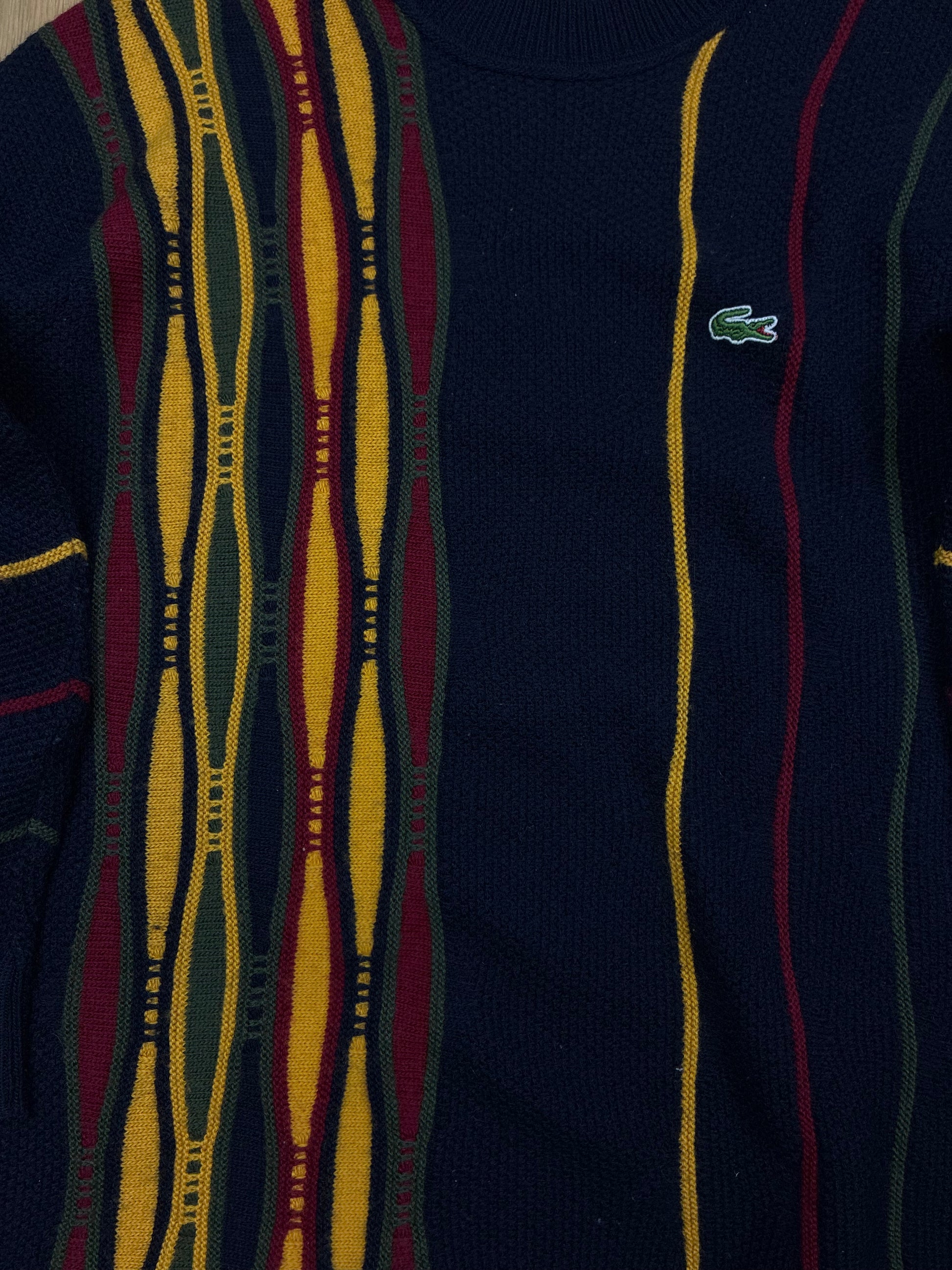 vintage Lacoste knittedsweater {XL}