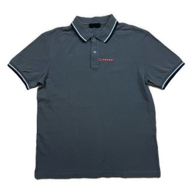 grey Prada polo {M}